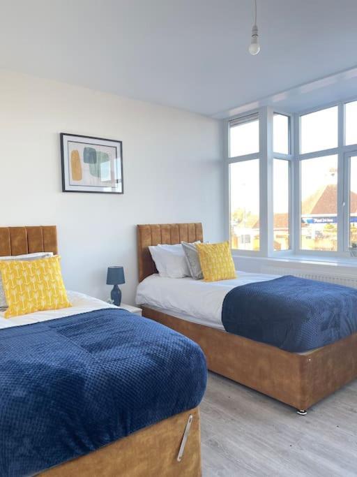 1 Bedroom Apartment - Flitwick - Contractor Friendly - Tourist Ready - Full Kitchen - Wifi - Smart Tv - Sofa Bed - Free Parking - Ideal For Short Or Long Stays Exterior foto